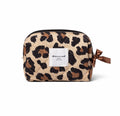 Narcicah Leopard Luxe Makeup Bag