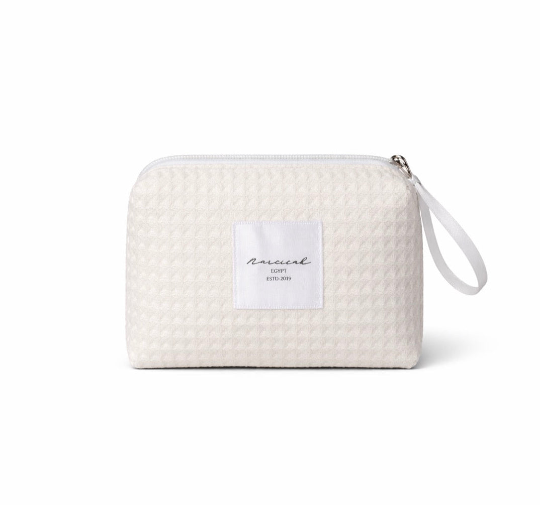 Narcicah Ivory Glow Makeup Bag