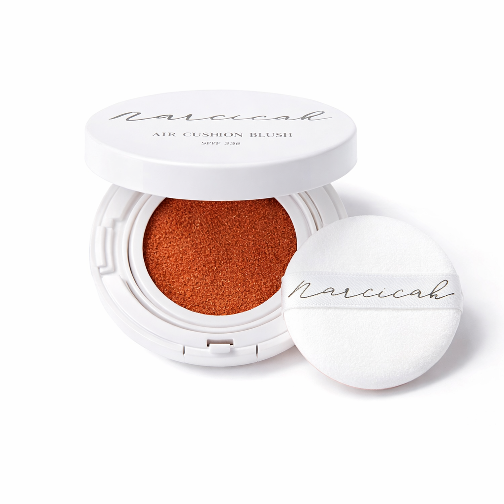 Narcicah Cushion blusher “available @ Beauts in uvenues mall “
