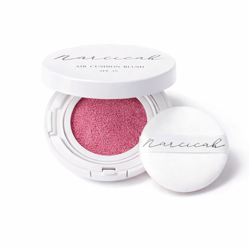 Narcicah Cushion blusher “available @ Beauts in uvenues mall “